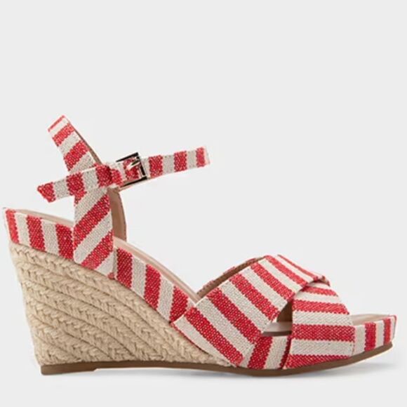 BRAND NEW AEROSOLES WOMEN'S PASTEL WEDGE SANDAL - Picture 8 of 15